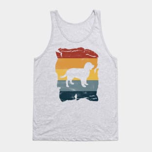 Boykin Spaniel Distressed Vintage Retro Silhouette Tank Top